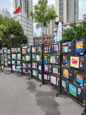 校園藝術設計展——展學子激揚風采