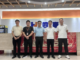 訪企拓崗促實習 情系學子暖人心