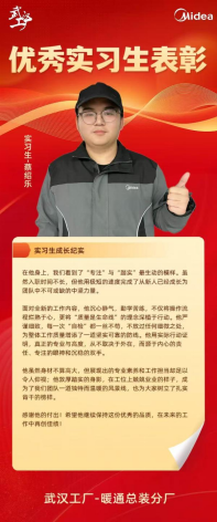 校企合作結碩果 產教融合育英才 ——我校學生榮獲企業“優秀實習生”稱號