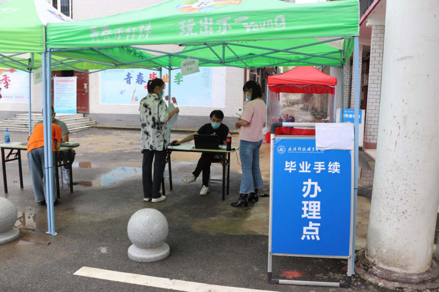 歡迎回家!武漢科技職業學院迎來2020屆首批畢業生返校 歡迎回家!武漢科技職業學院迎來2020屆首批畢業生返校