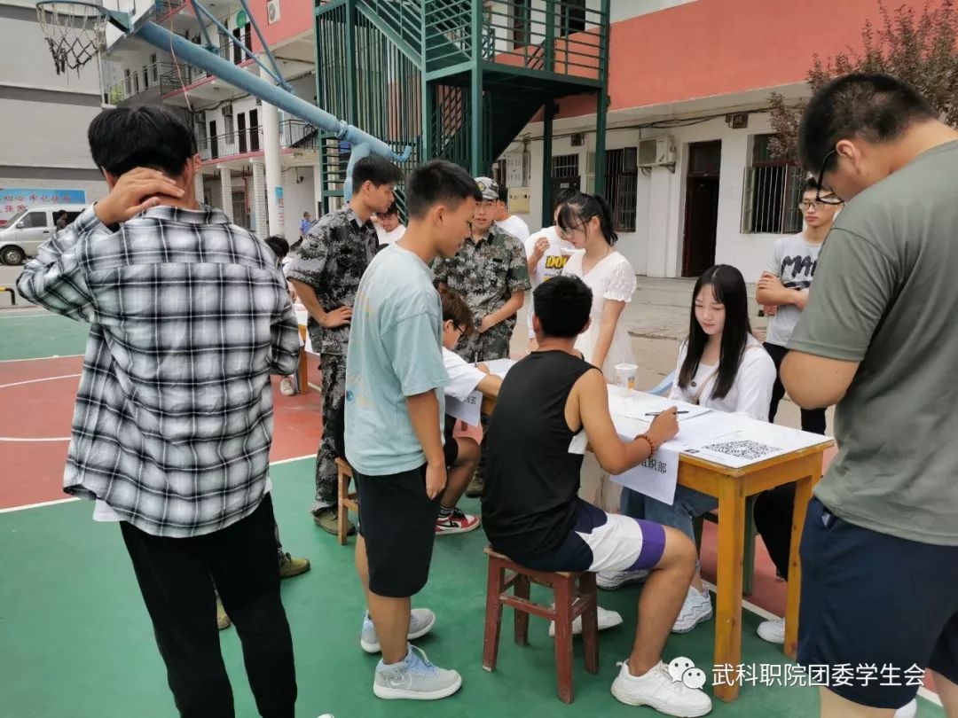 武科院19屆團委、學(xué)生會納新