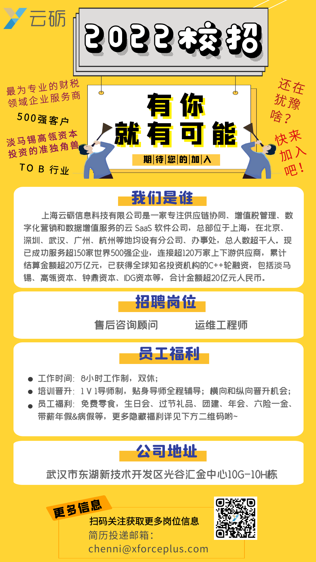 上海云礪2022年校園招聘 上海云礪2022年校園招聘
