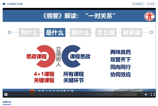 武漢科技職業學院開展“課程思政”線上培訓學習活動